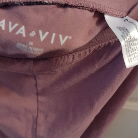 Women's 1X super soft leggings - Ava & Viv - Ships fast! - Picture 3 of 3